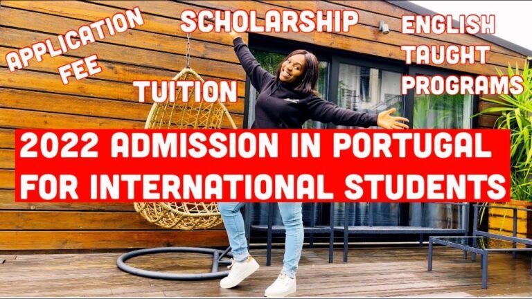 APPLICATIONS OPEN IN PORTUGAL FOR INTERNATIONAL STUDENTS FOR 2022 [PART 1] | STUDY IN PORTUGAL