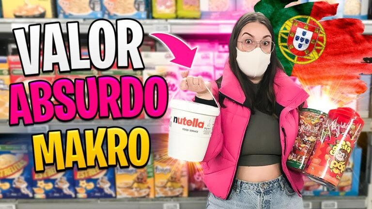 ATACADO EM PORTUGAL! PREÇOS SUPERMERCADO MAKRO! Pega a pipoca que é CRISFLIX!