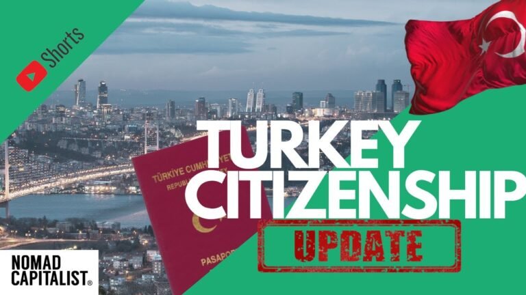 An Update on Turkey Citizenship #Shorts