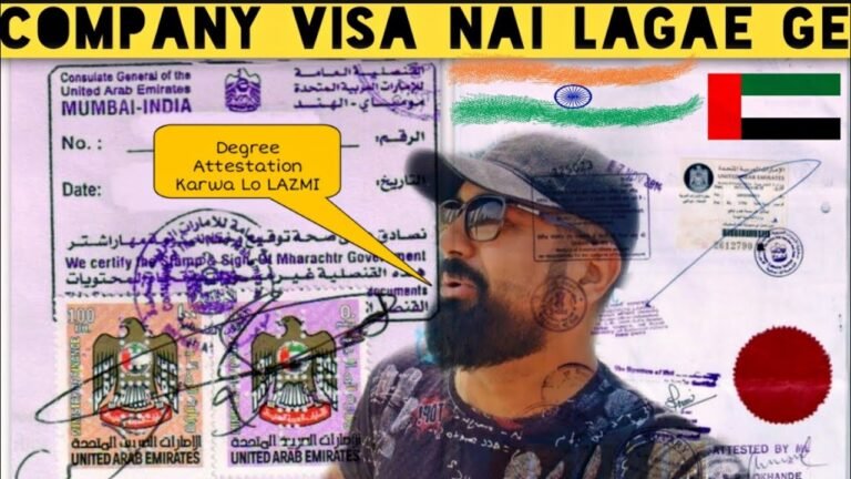 Attested Degree Nai Mange Company Ne ? || Company Visa Nai Lagae Ge ¦¦ Importance Of Your Degree UAE