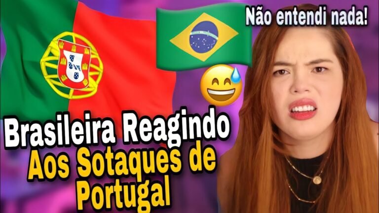 BRASILEIRA REAGE A SOTAQUES DE PORTUGAL