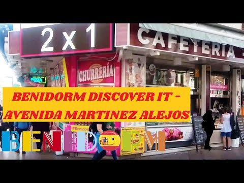 Benidorm – Discover It! – Super Shops & Cafes! – Avenida Martinez Alejos! ☀️🚶🏻‍♀️☕🏃🏻‍♂️🇪🇦