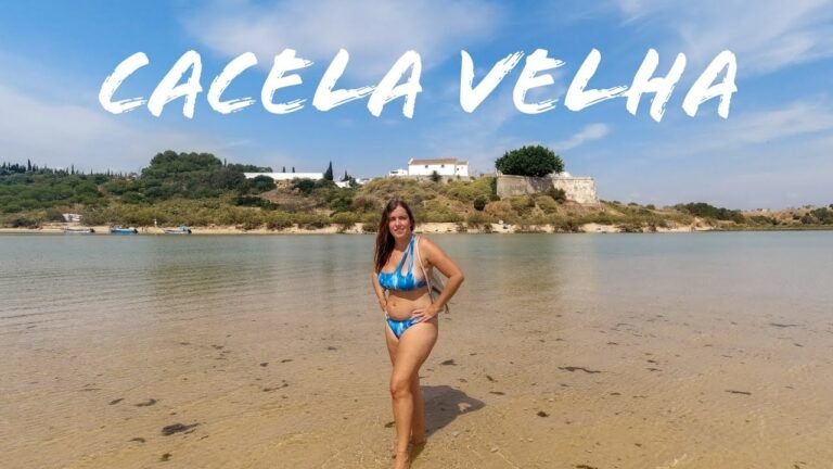 CACELA VELHA: Eastern Algarve's beach treasure with the best views! | TRAVEL PORTUGAL (4K)!