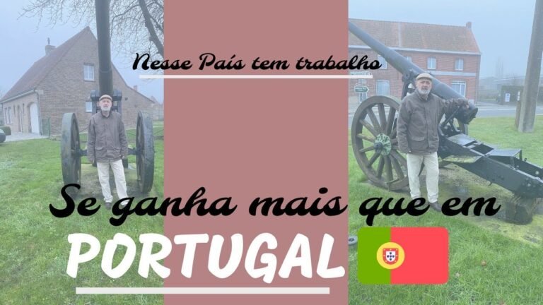 CONSEGUIU TRABALHO RÁPIDO FORA DE PORTUGAL