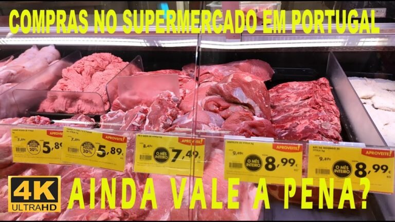 Compras no SUPERMERCADO PINGO DOCE em Portugal JAN / 2022 !