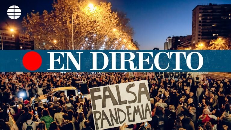 DIRECTO COVID | Negacionistas protestan en Madrid DIRECTO COVID | Negacionistas protestan en Madrid