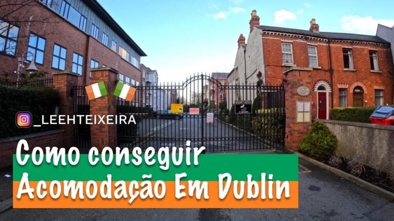 Dicas de acomodação em Dublin + Tour pela nossa acomodação!