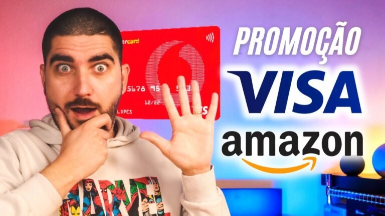 €5 Promoção Amazon Pagamento Cartão Visa Vodafone Portugal!