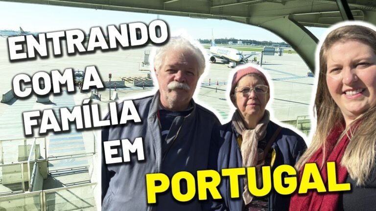 ENTRANDO EM PORTUGAL COM A FAMÍLIA INTEIRA! VOO LOW COAST DA ITÁLIA PARA PORTUGAL