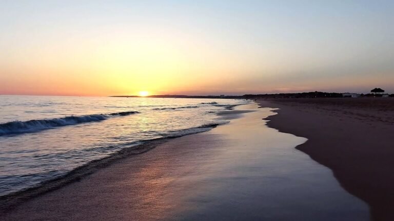 Falesia Beach Vilamoura Sunset Walk Algarve Portugal – Summer 2021 🏖️🌅🇵🇹🌊