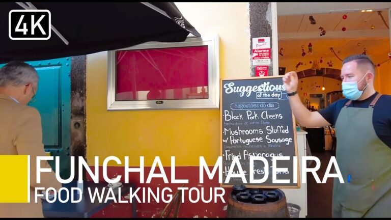 Funchal, Madeira Portugal 2022 | Food walking tour of Cathedral area