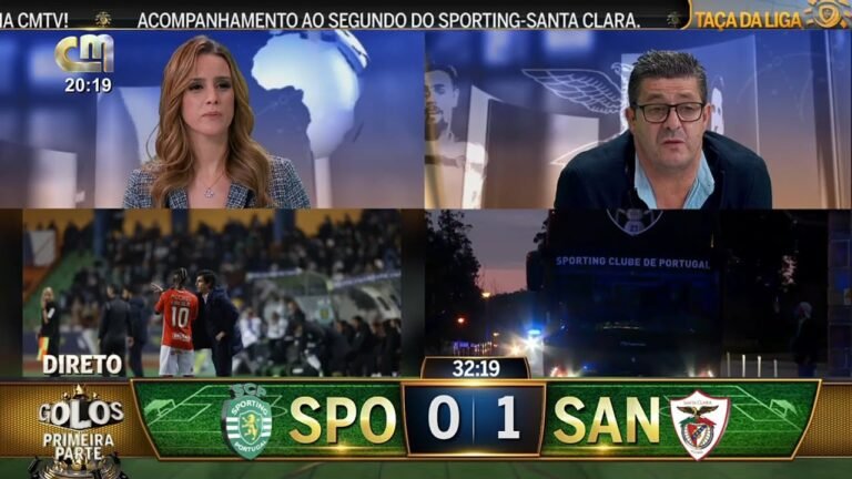 GOLOS – Santa Clara 1-2 Sporting CP | 26 de Janeiro 2022 – CMTV