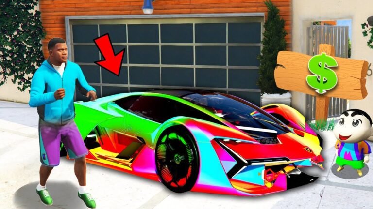 GTA 5 : If Franklin Touch Any Car Turns Into GOD CAR ! (GTA 5 Mods)