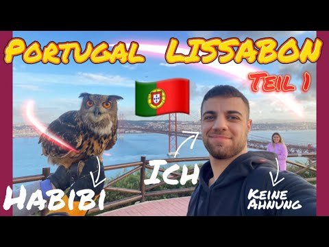 Ich FLIEGE das ERSTE MAL nach PORTUGAL LISSABON 🇵🇹😍💯 | TEIL 1 | LISBOA | LISBON | VLOG | TRAVEL