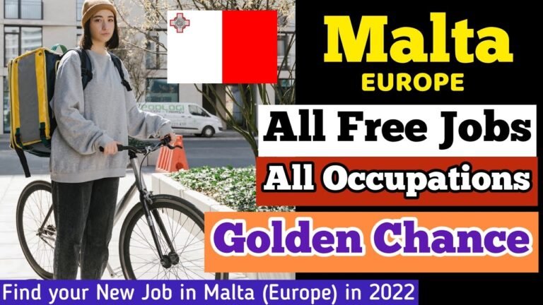 Jobs in Malta 2022 | Golden Opportunity | Your NEW Job in Europe | Problem Solved by Canadian Dream