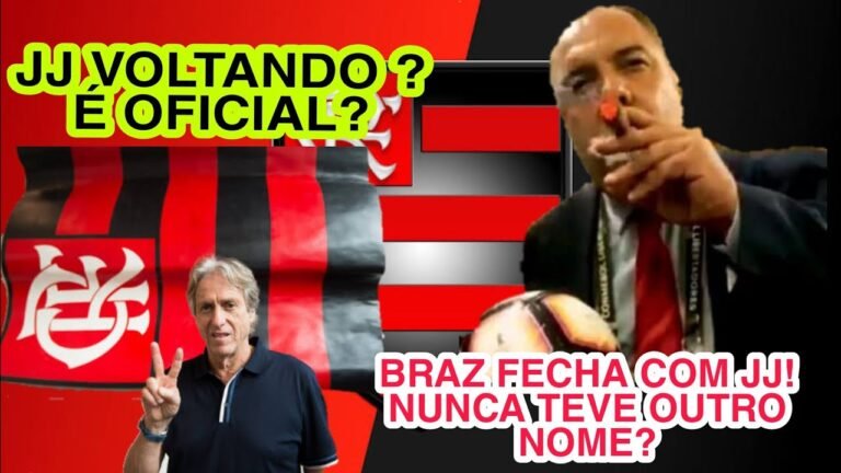 Jorge Jesus De volta ao Flamengo Braz continua No hotel em portugal Paulo souza Foi um Blefe ?