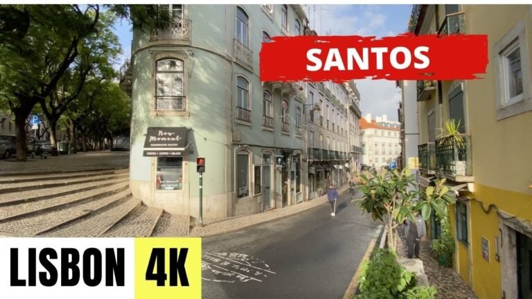 LISBON [4K] Alcantara, Prazeres & Santos / PORTUGAL 2021