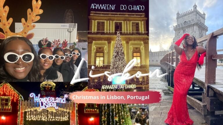 LISBON VLOG| CHRISTMAS IN LISBON What they don't tell you, Principe réal tour , winter in Lisbon