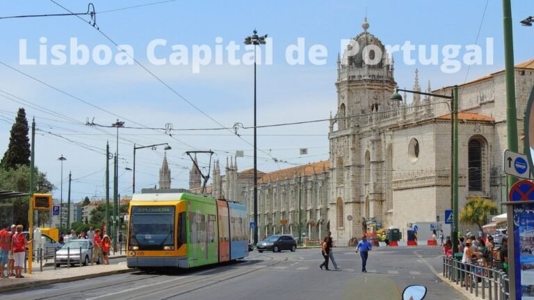 🔴Lisboa Capital de Portugal, situada na costa. Do imponente Castelo de São Jorge