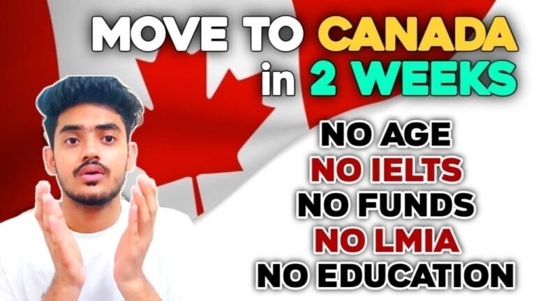 Move To Canada 🇨🇦 In 2 Weeks | Canada International Mobility Program | Canada Work Permit | Canada