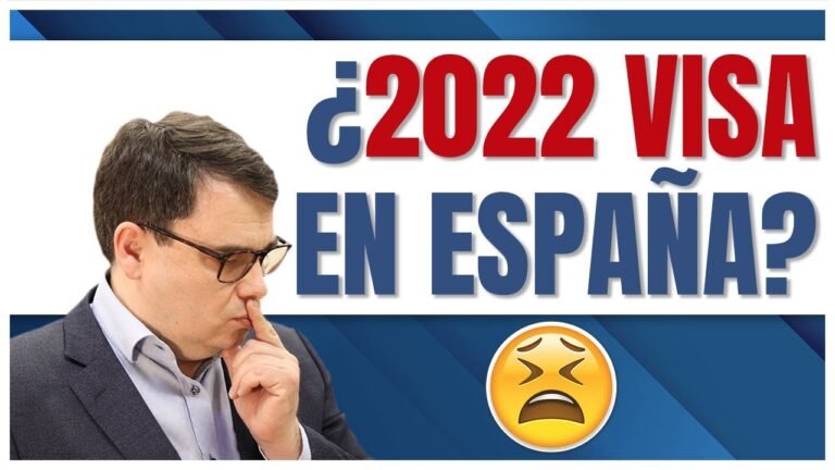 Necesitaras este Nuevo Visado para Entrar a España en 2022 ✈️😦