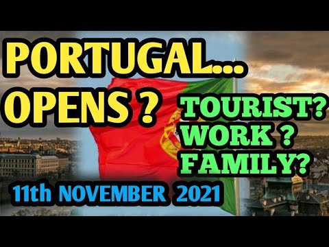 PORTUGAL🇵🇹 VISA ALL CATEGORY || LATEST UPDATES 11th November 2021👍#portugalworkpermit #portugal