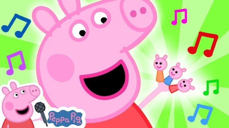 Peppa Pig Official Channel 🎵 Peppa Pig Finger Family Song@Peppa Pig – Nursery Rhymes and Kids Songs