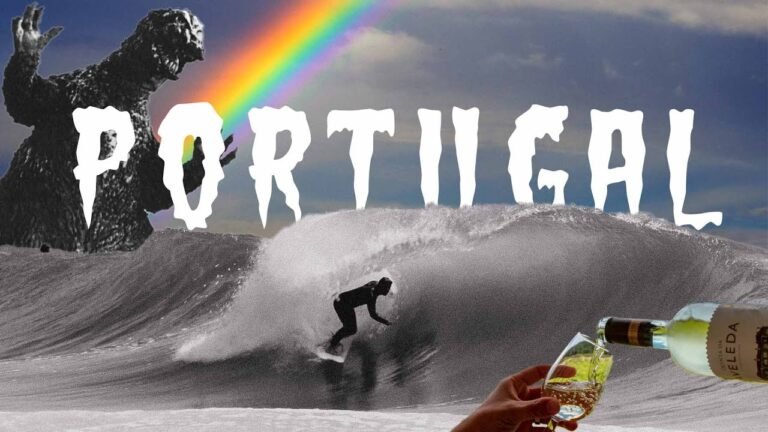 Perfect Portugal Beach Breaks | VINHO VERDE | Tanner Gudauskas, Marlon Lipke & Gony Zubizarreta