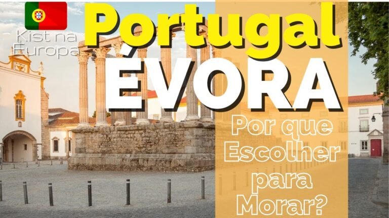 Por que escolher ÉVORA para Morar em Portugal? 🇵🇹 🇧🇷 Kist na Europa