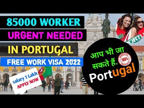 Portugal Free work visa 2022 | how to apply Portugal visa | without agent