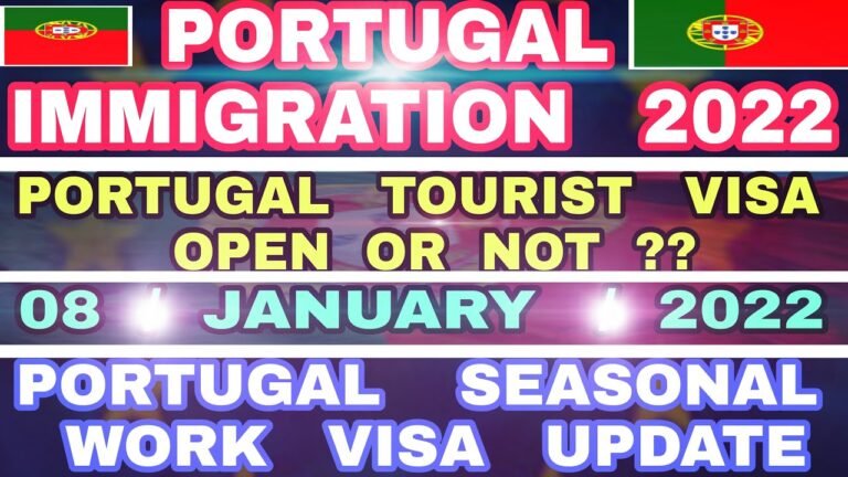 Portugal Immigration Updates 2022 | Portugal Work Visa For Indian | Portugal Visa For Indian