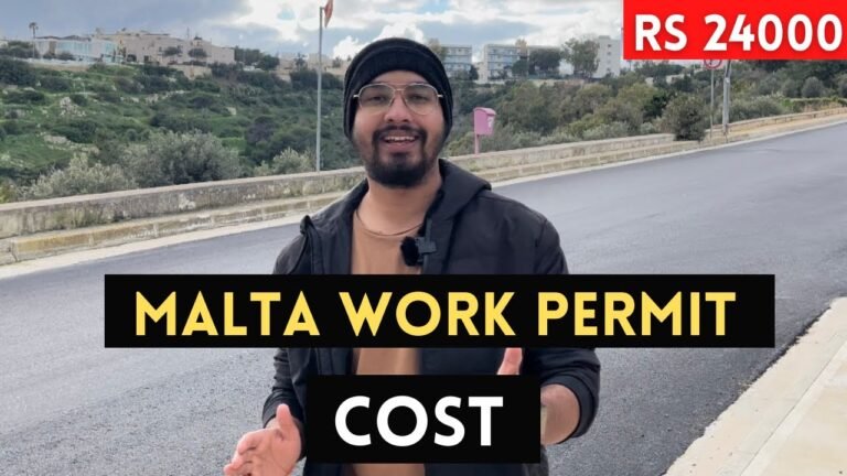 REAL MALTA WORK PERMIT COST  – RS 24000