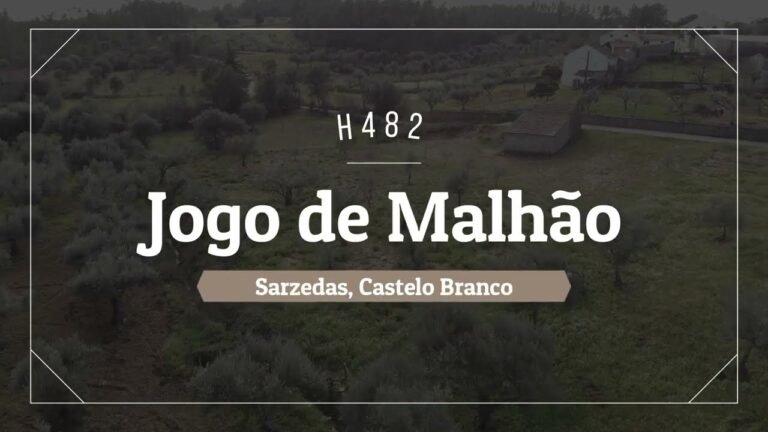 Rustic plot with registered building | For Sale: H482 Jogo de Malhao