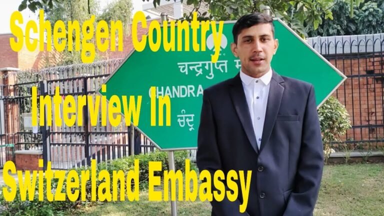 Schengen Visa Embassy Interview Questions –  Schengen Student Visa New Vlog