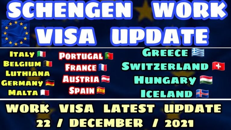 Schengen Work Visa For Indian | Schengen Work Visa Update | Vfs Update | Khanna Visa Advice |