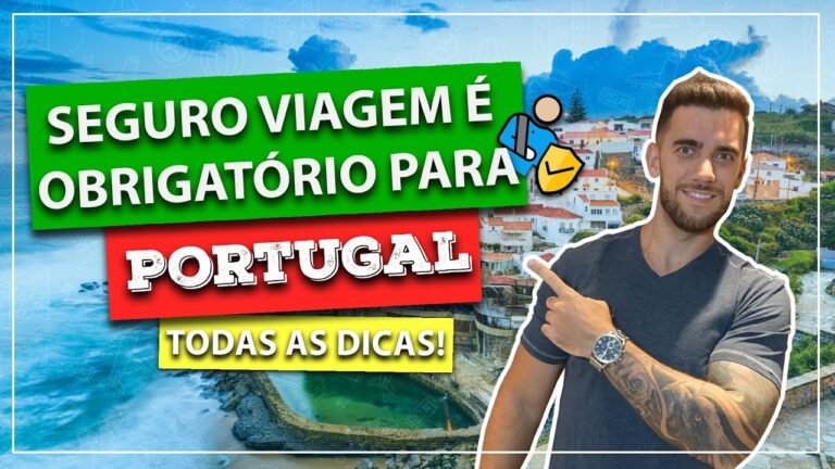 ☑️ Seguro Viagem para Portugal! É obrigatório? Veja como fazer um muito barato e todas as dicas.