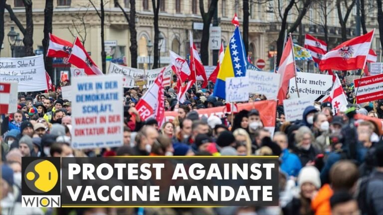 Several mass protests erupt across Europe against vaccine mandate amid Omicron scare | English News