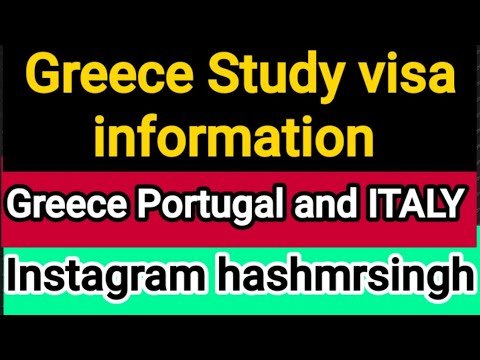 Study in Greece for Indians and move Greece to Italy 🇮🇹  – Greeec to Portugal