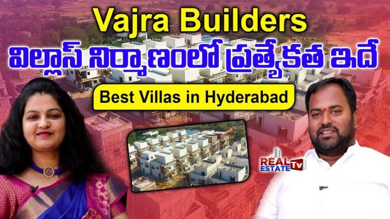 Super Villas in Hyderabad || Vajra Builders & Developers || Bowrampet Vajra Villas Apartments