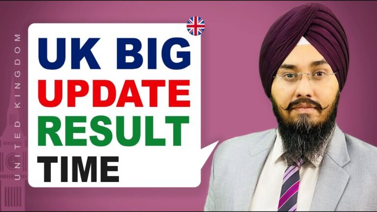 UK BIG UPDATE RESULT TIME | STUDY VISA UPDATES USA CANADA UK