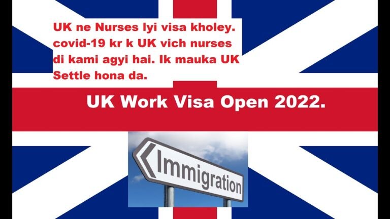 UK Work Visa Open | UK To Offer Visas For Care Workers For 12 Months | Year 2022 | Shortage of Staff