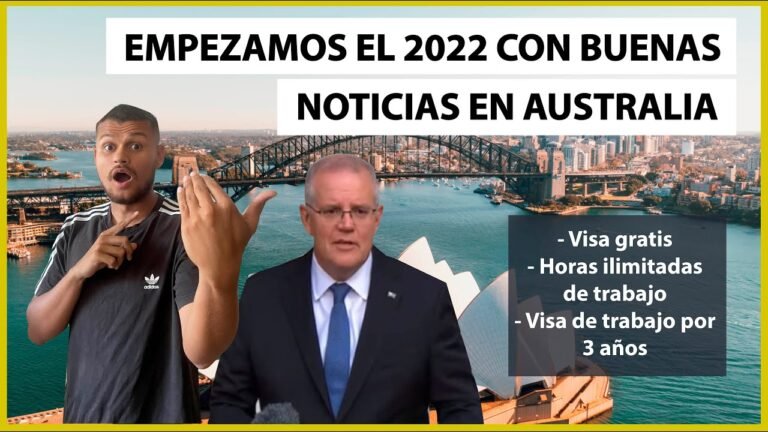 Últimas noticias en AUSTRALIA | VISA GRATIS | HORAS DE TRABAJO ILIMITADAS