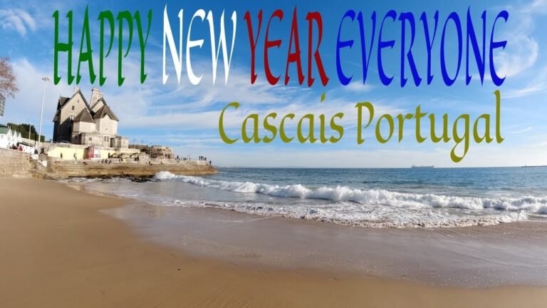 WALKING TOUR CASCAIS PORTUGAL | DAY 1 OF JANUARY 2022,         HAPPY NEW YEAR TO ALL..