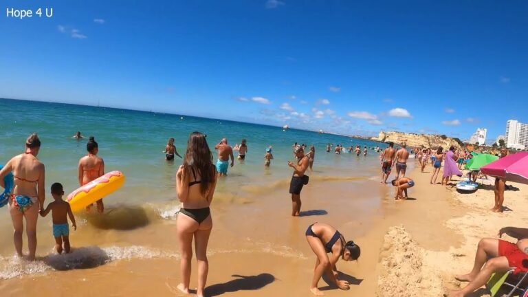 Walking Tour Portugal Beach   Beautiful Place   4k vlog 105