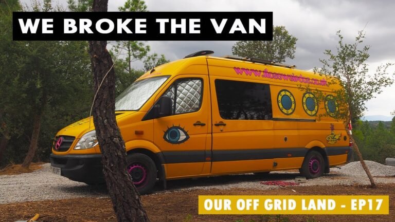 We BROKE Our Van! Plus YOU Have to See This Tree – Homesteading & Off Grid Living Portugal