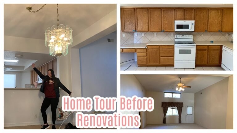 We Bought a Fixer Upper// Empty House Tour Before Renovation