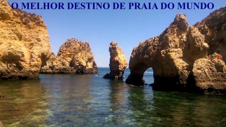 World #1 most beautiful Portugal Beach Melhor do Mundo / Best Algarve Places to Visit praias viajar