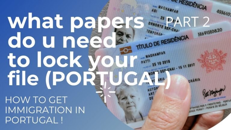 complete information to get TRC Portugal how to make junta and all information u need