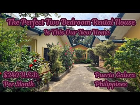 A BEAUTIFUL TWO BEDROOM RENTAL HOUSE AND THE PRICE WAS EXCELLENT – PUERTO GALERA PHILIPPINES