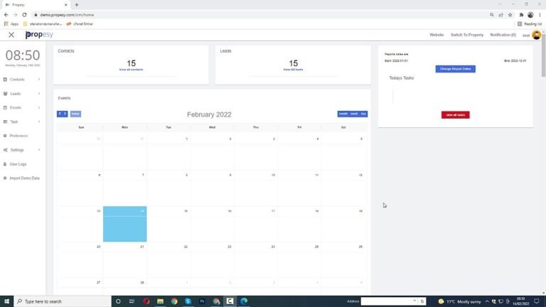 Adding contacts to the CRM on Propesy Real Estate Software